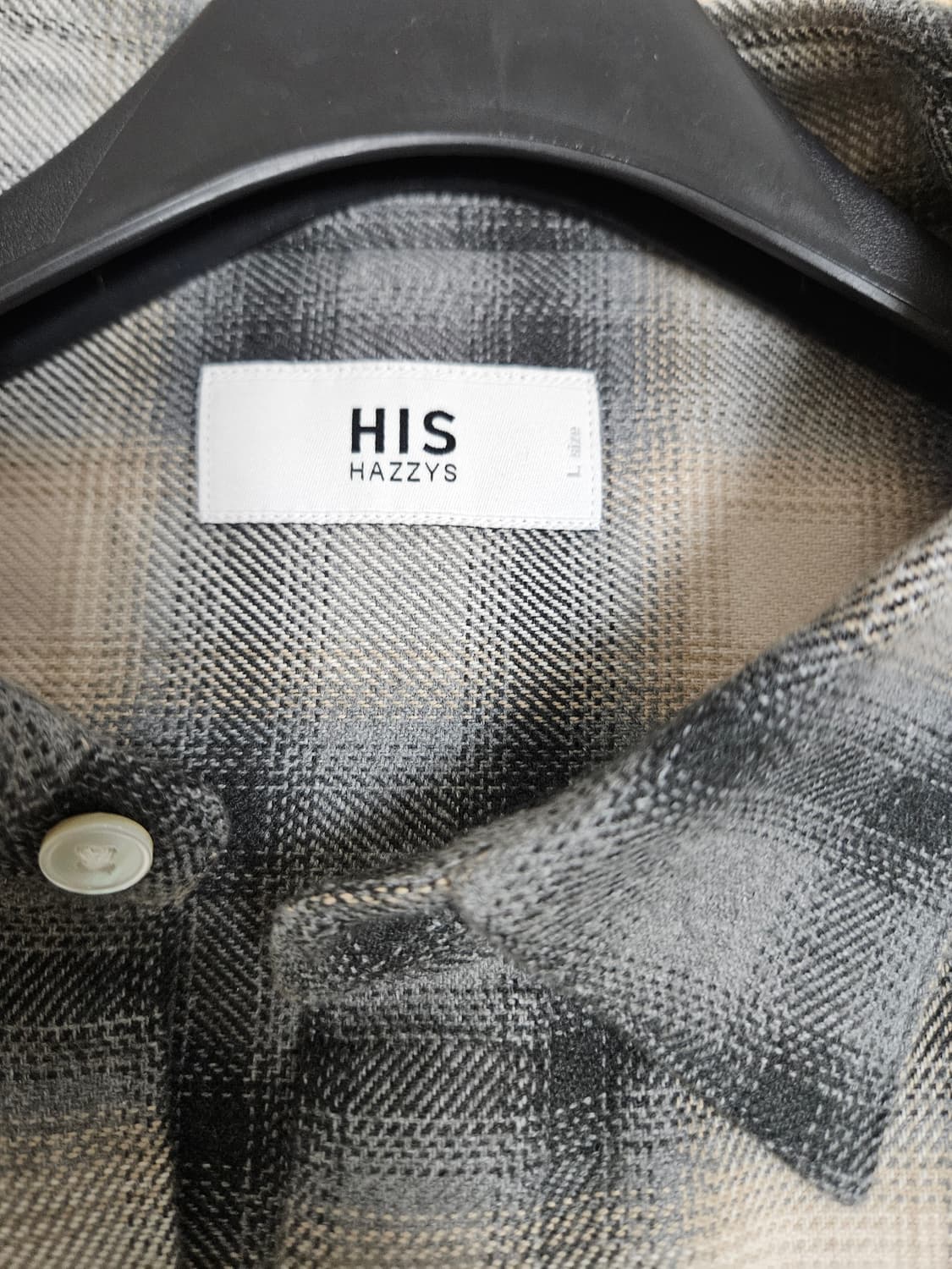 헤지스 his라인 플란넬 셔츠 상품이미지4