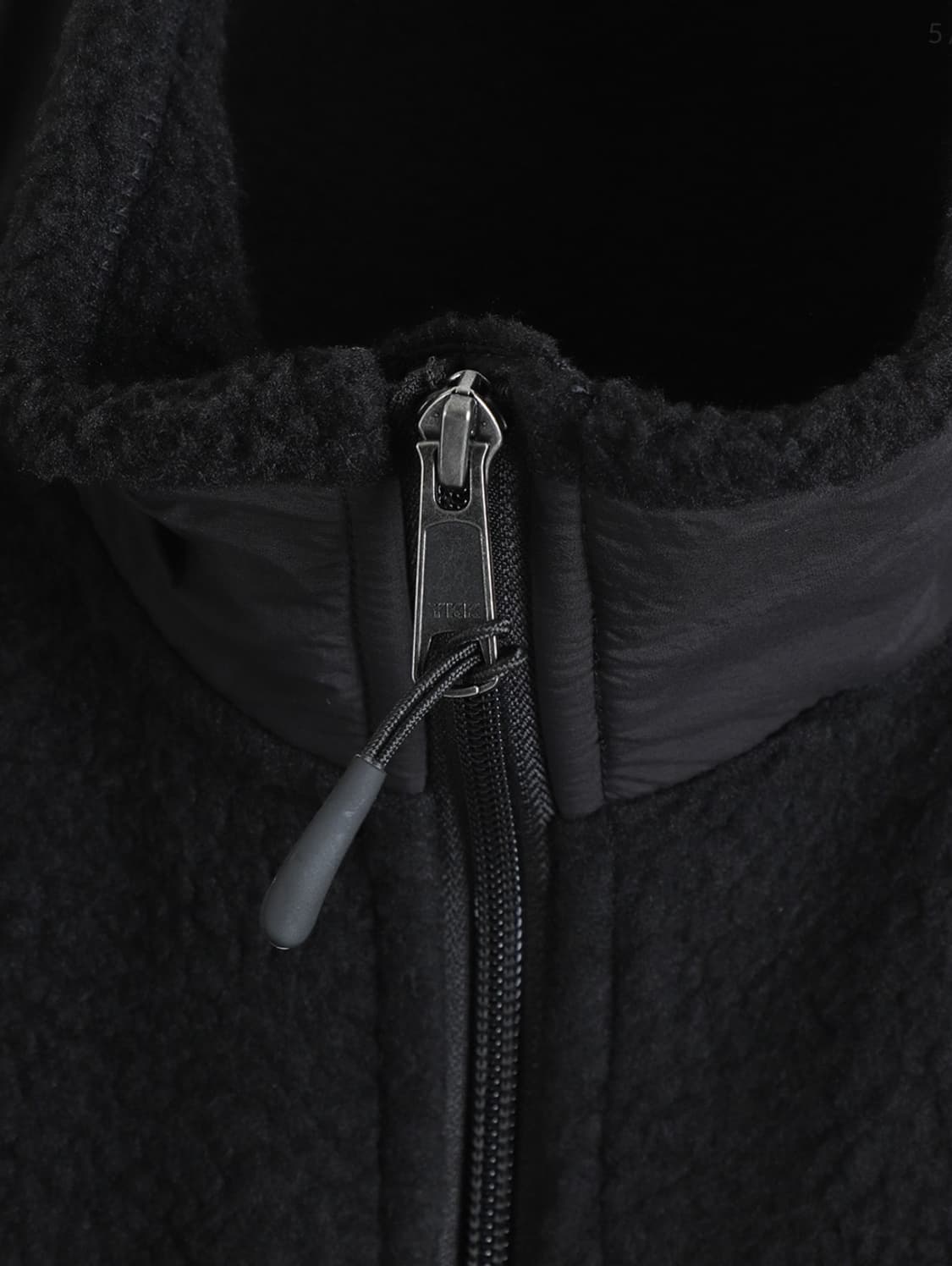 (위탁-새상품) Fresh service 헤비 플리스 집업 자켓 블랙 상품이미지2