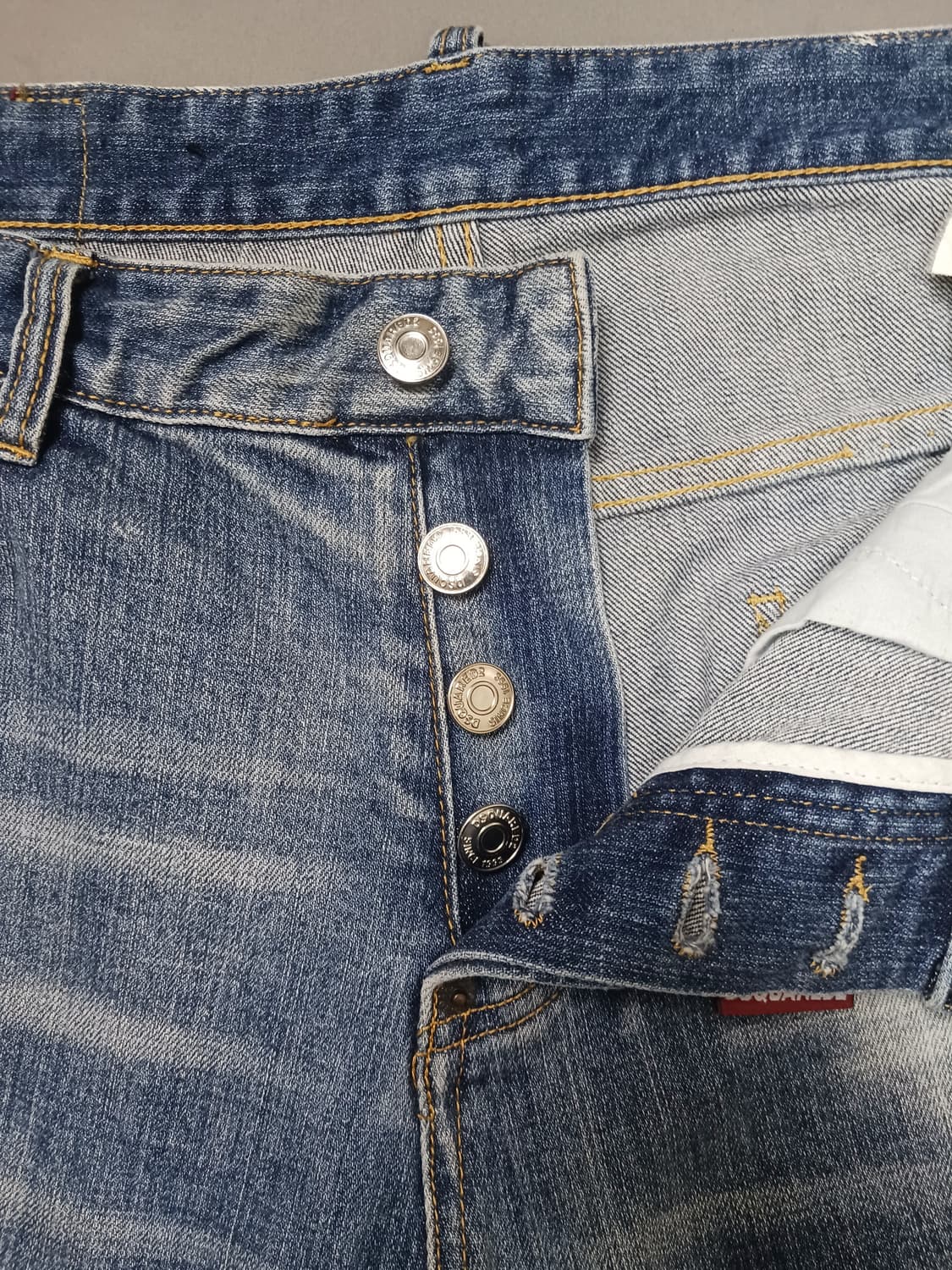 [36] 디스퀘어드2 빈티지워싱 슬림진 청바지 상품이미지6