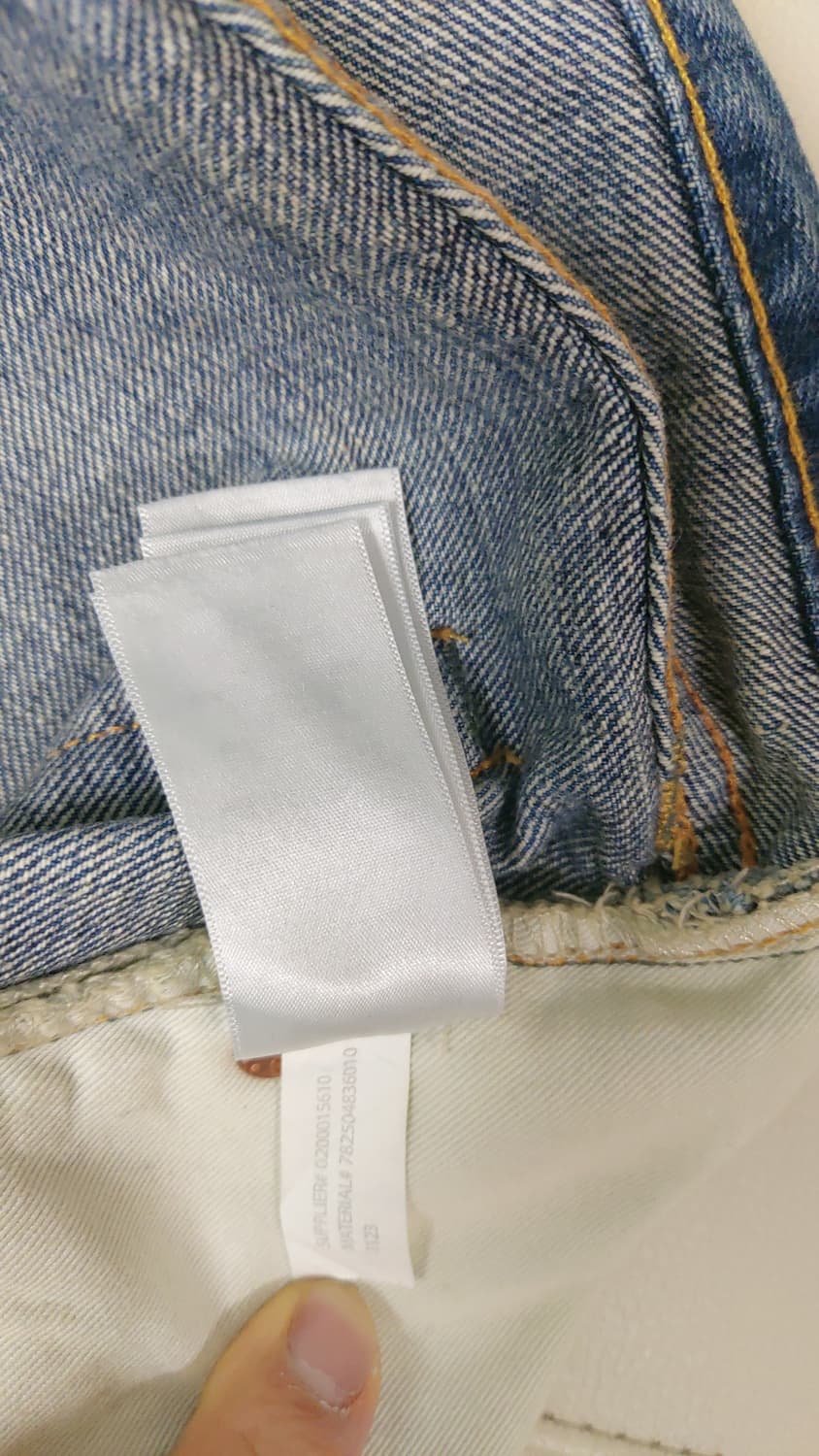 Rrl 스트레이트핏 힐스뷰 셀비지 진  상품이미지5