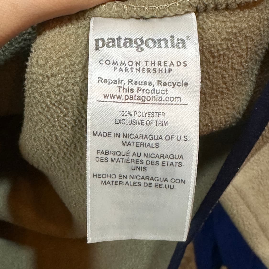 파타고니아 신칠라 플리스 풀오버 상품이미지5