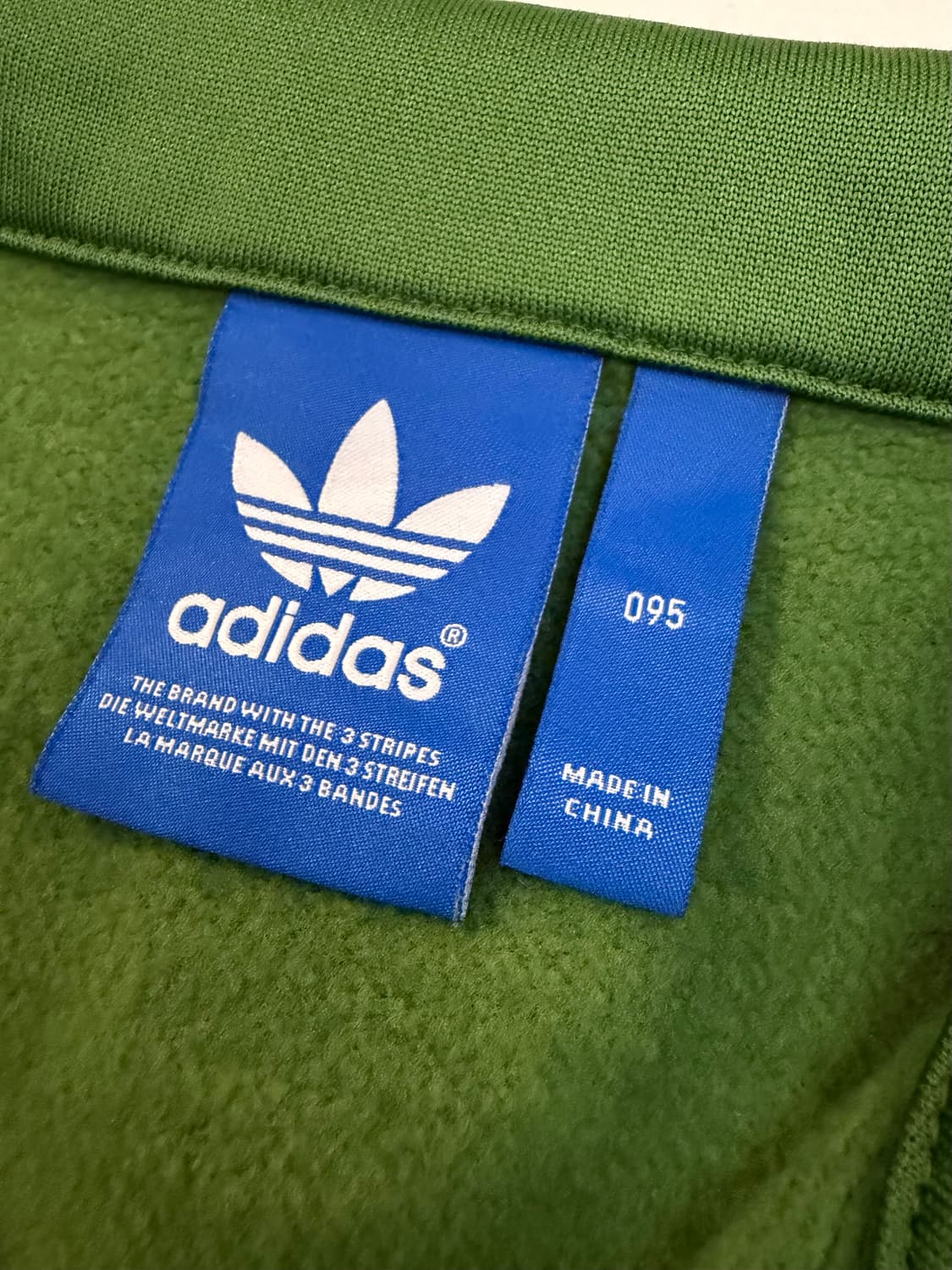 아디다스 니고베어 빅로고 말차맛 져지 딥그린 상품이미지4