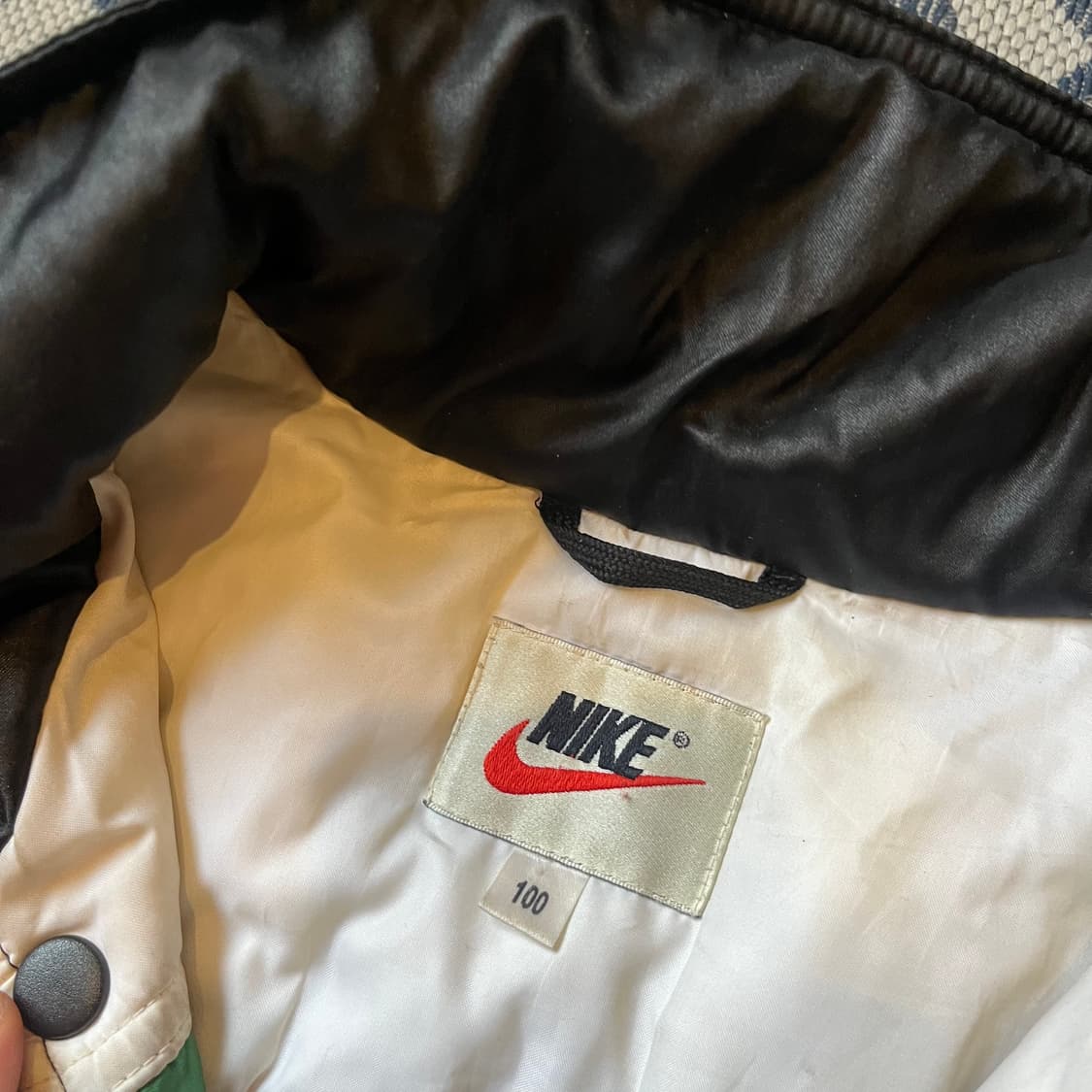 100 나이키 올드스쿨 빅로고 롱 패딩/W2352 상품이미지4