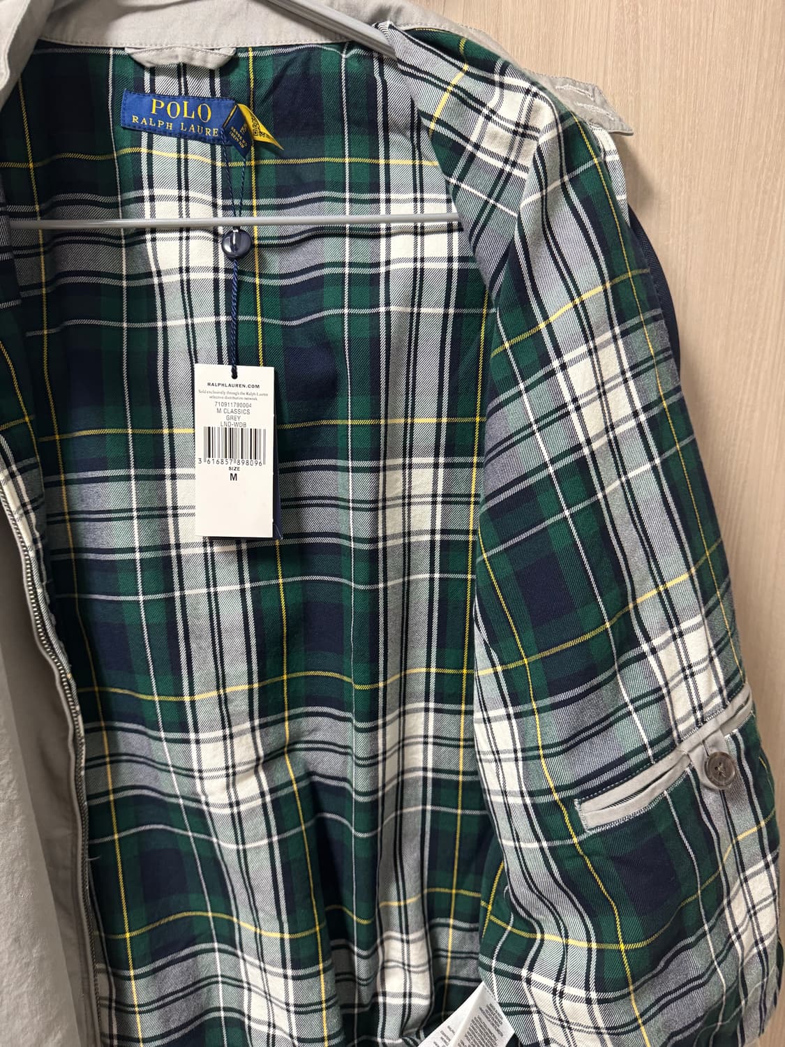 (새상품)폴로 바라쿠타스타일 해링턴자켓 M 상품이미지2