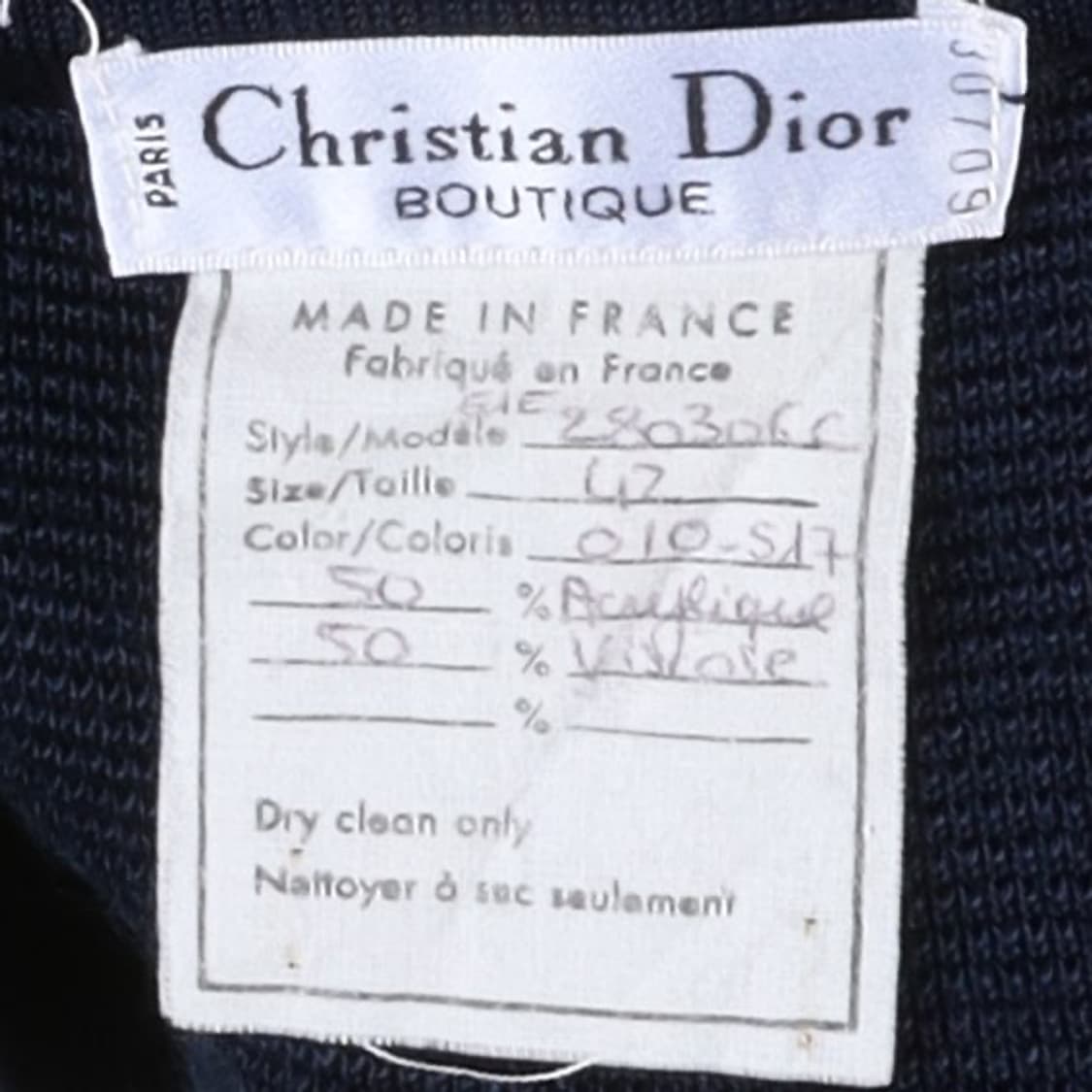 크리스챤 디올 Christian Dior Gold Button Skirt 상품이미지7