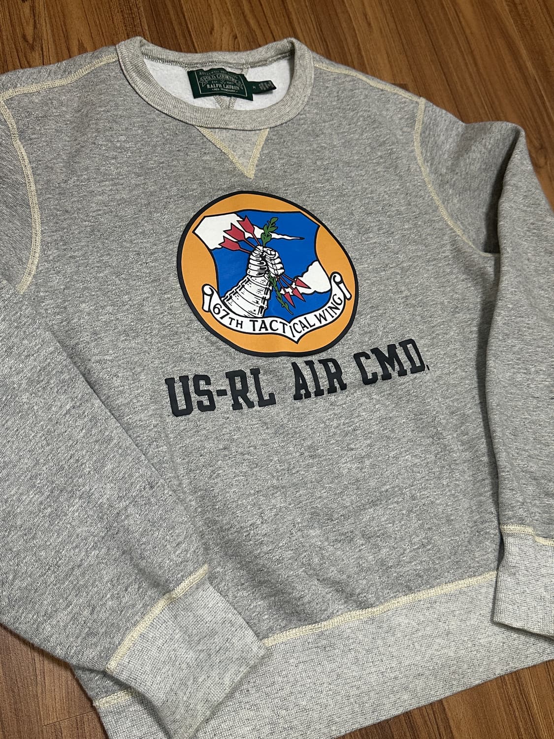 폴로컨트리 미공군 스웻셔츠 맨투맨 M 상품이미지3