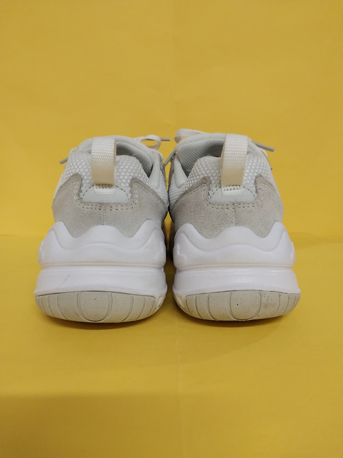 여성 나이키 테크 헤라 화이트 런닝화, 운동화 (235) 상품이미지4