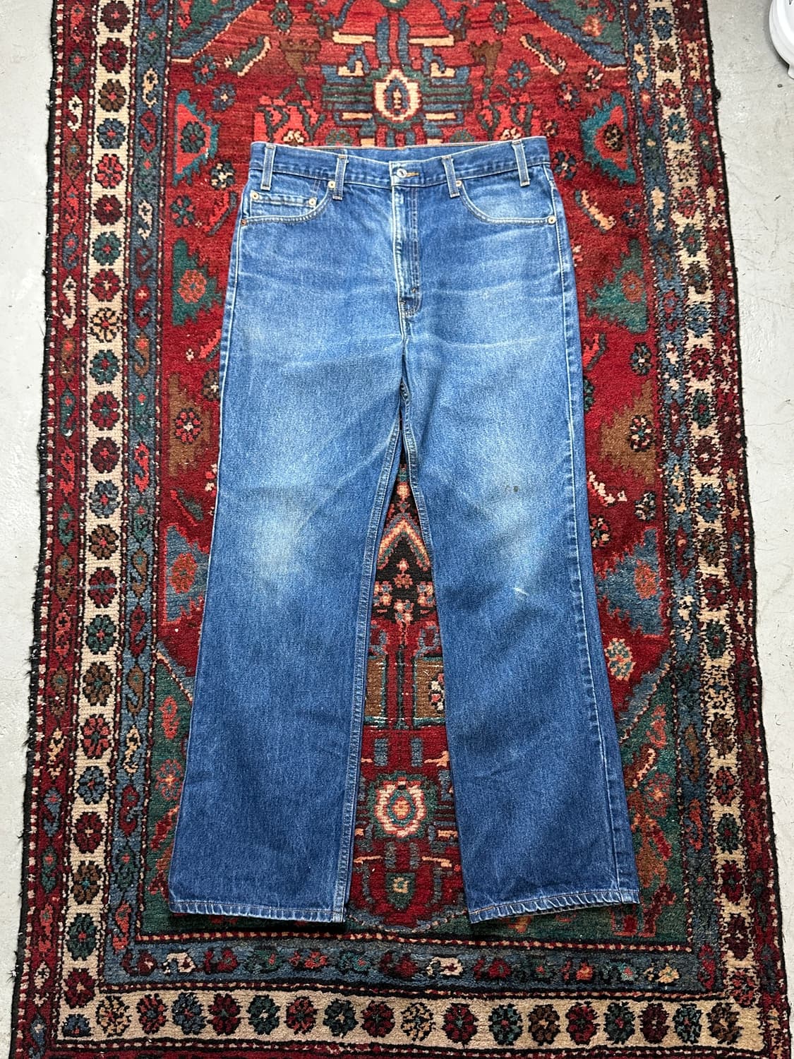 90's USA Made 리바이스 517 부츠컷 플레어진 상품이미지1