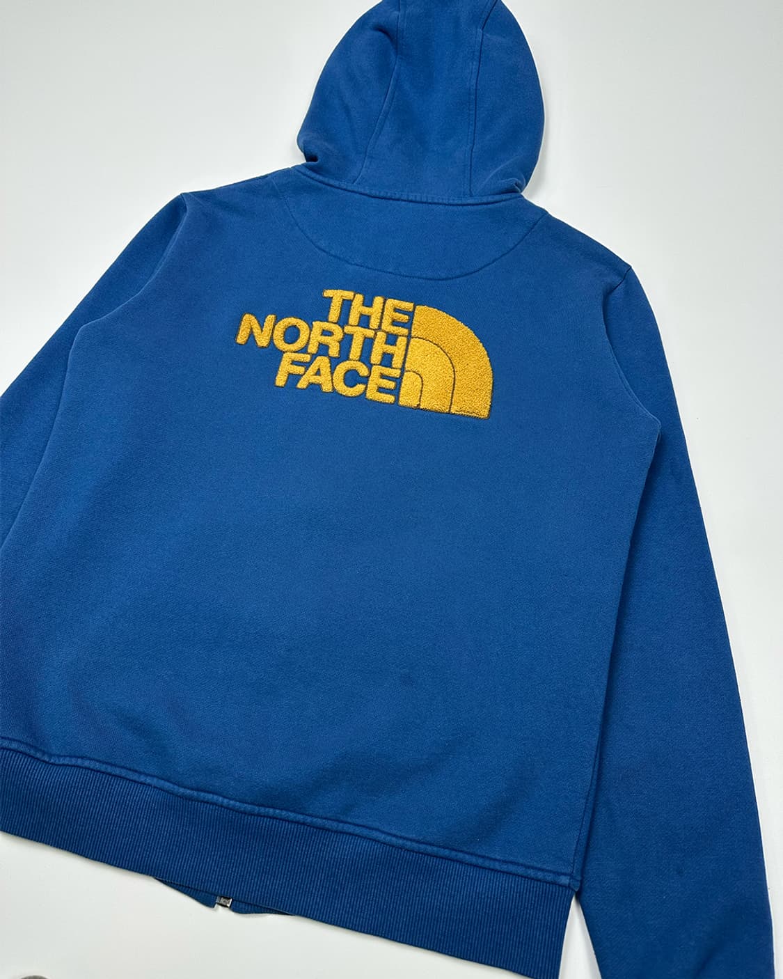 노스페이스 백로고 기모 후드집업 상품이미지3