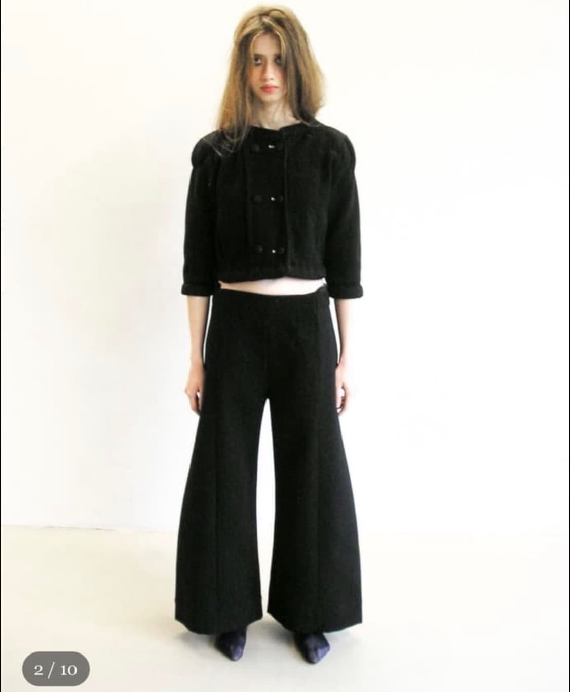 에옹쓰 파일드 울 팬츠 eonts piled wool pants 상품이미지1