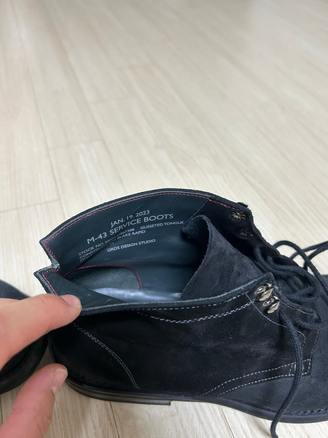 grds m43 검정부츠 상품이미지5