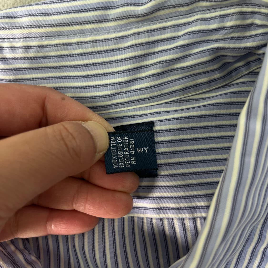 105 폴로랄프로렌 스트라이프 코튼 셔츠 상품이미지5