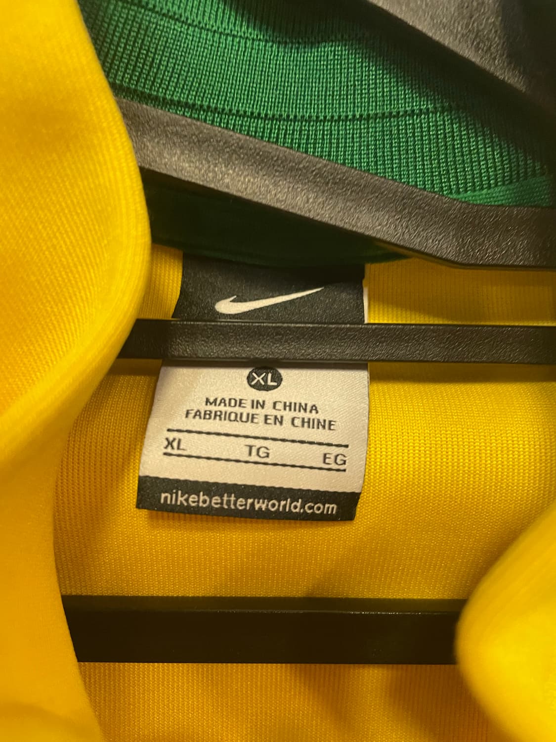 나이키 브라질 축구 국가대표 져지 옐로우xl 상품이미지2