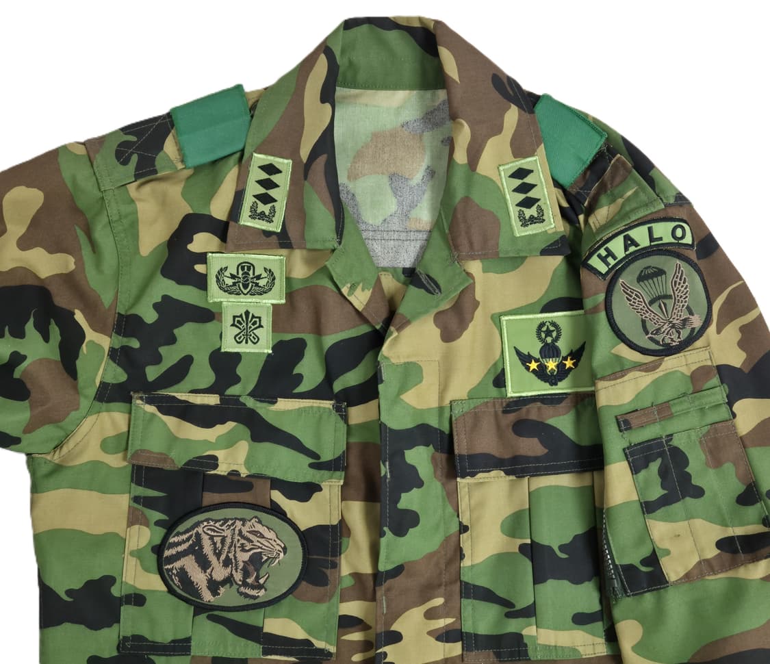 육군 구형 707특임대 보병 대위 후기형 동계 전투복 상의 자켓 (M) 상품이미지7