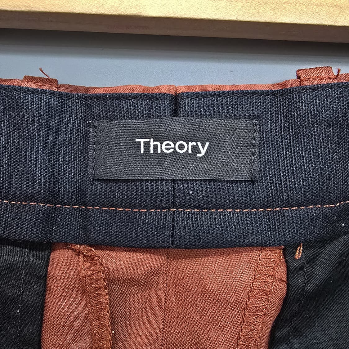 띠어리(Theory) 린넨 블렌드 셋업 브릭 42 상품이미지8