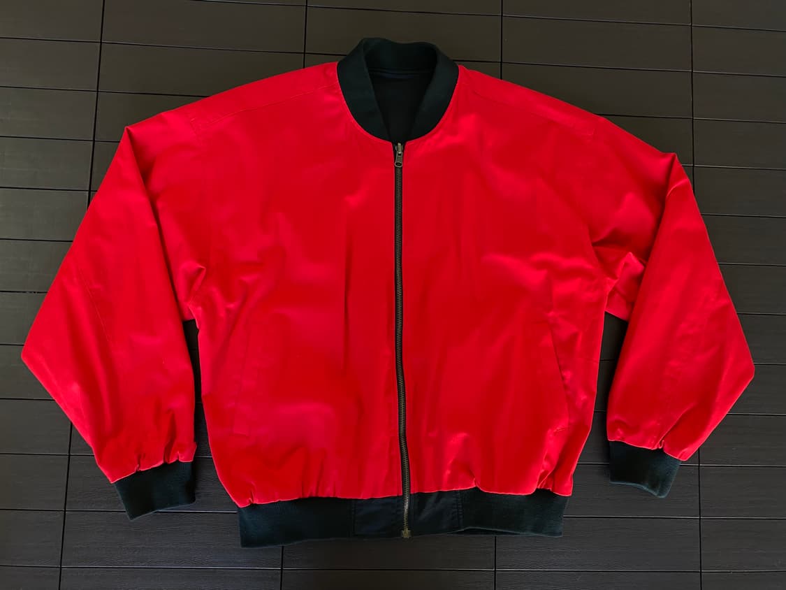 (L) 90s 빈티지 말보로 리버시블 봄버 자켓 상품이미지4