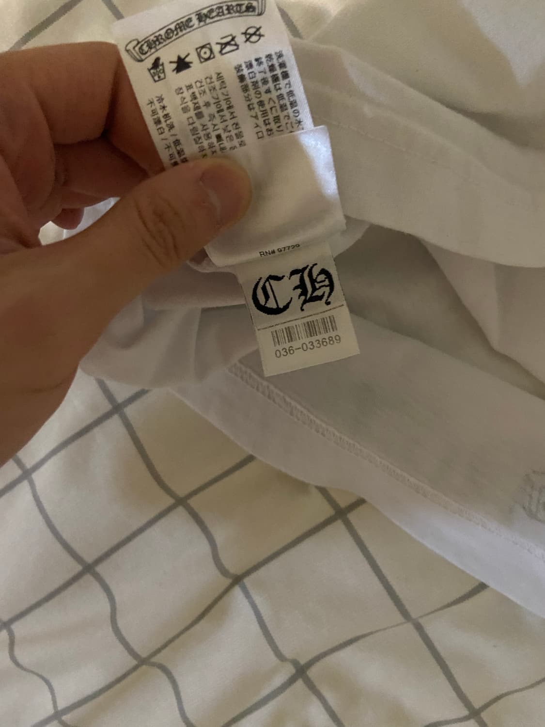 크롬하츠 홀스슈 반팔 사이즈 l 상품이미지8