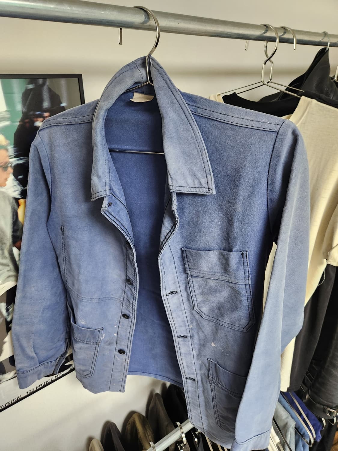 60s French Moleskin Work Jacket 상품이미지1