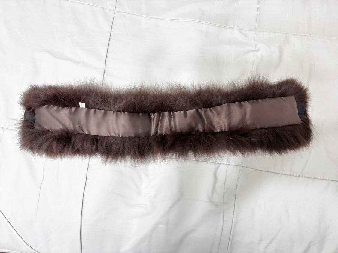 천연 폭스퍼 워머 자석형/모피 목도리/새거수준 상품이미지6