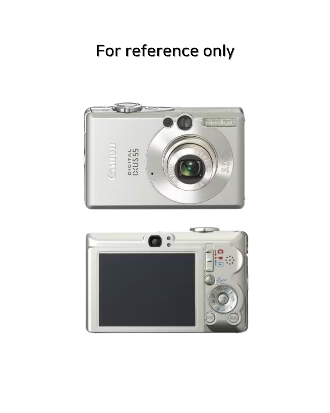 CANON IXUS 55 IXY 60 캐논 빈티지 디지털카메라 디카 상품이미지5