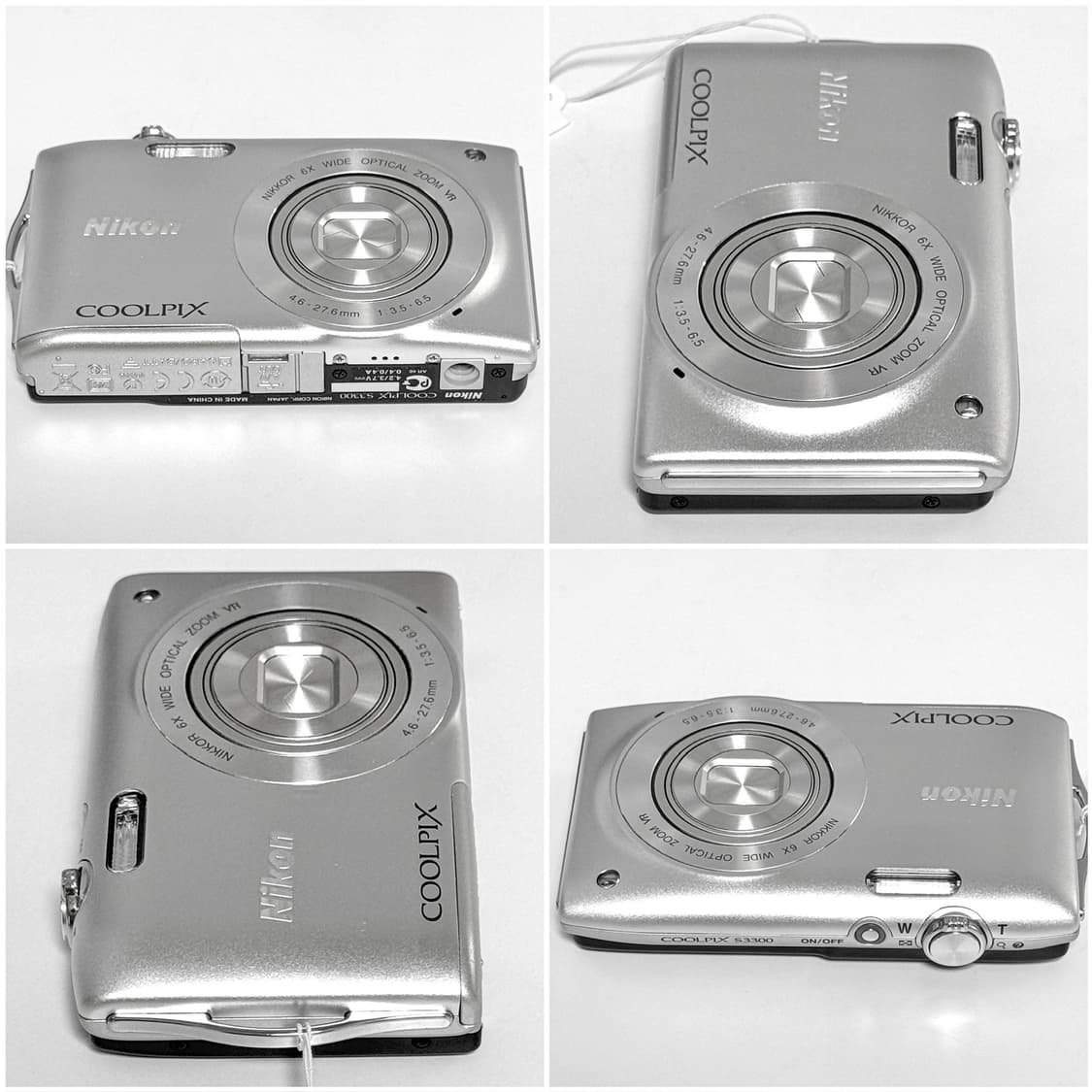 니콘 쿨픽스 S3300 실버 빈티지디카 상품이미지5