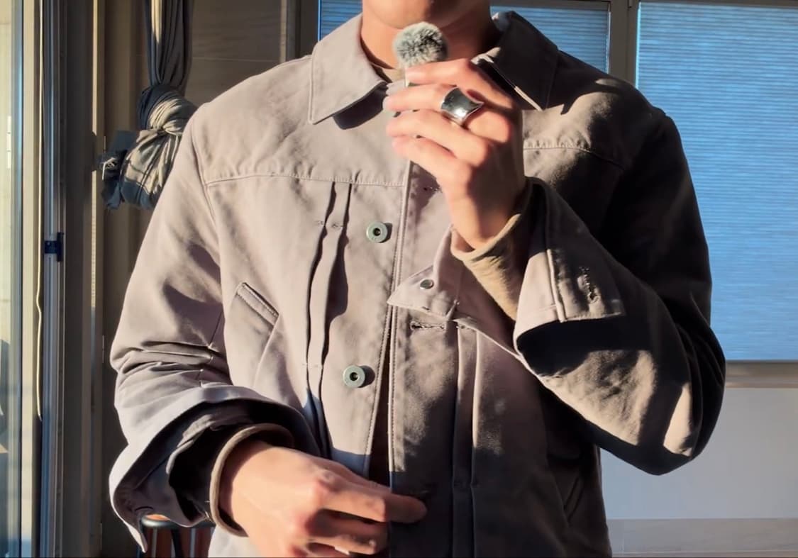 누마레 ee 트러커 자켓 슬레이트 그레이 상품이미지3