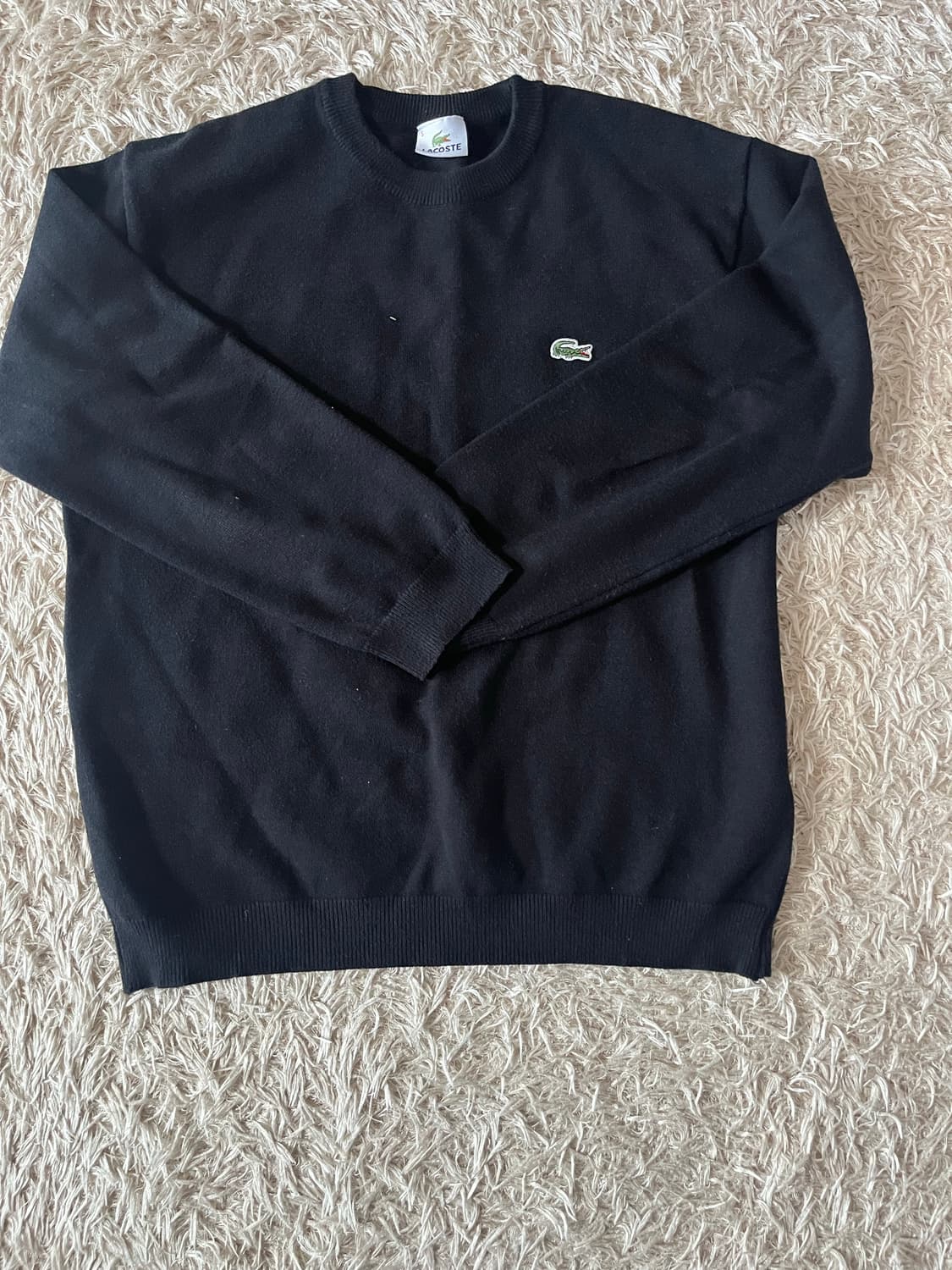 라코스테 블랙 니트 상품이미지1