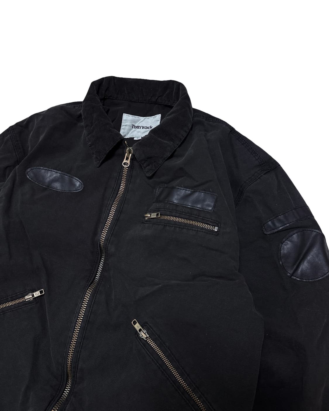 토니웩 코듀로이 블랙 워크자켓 상품이미지3