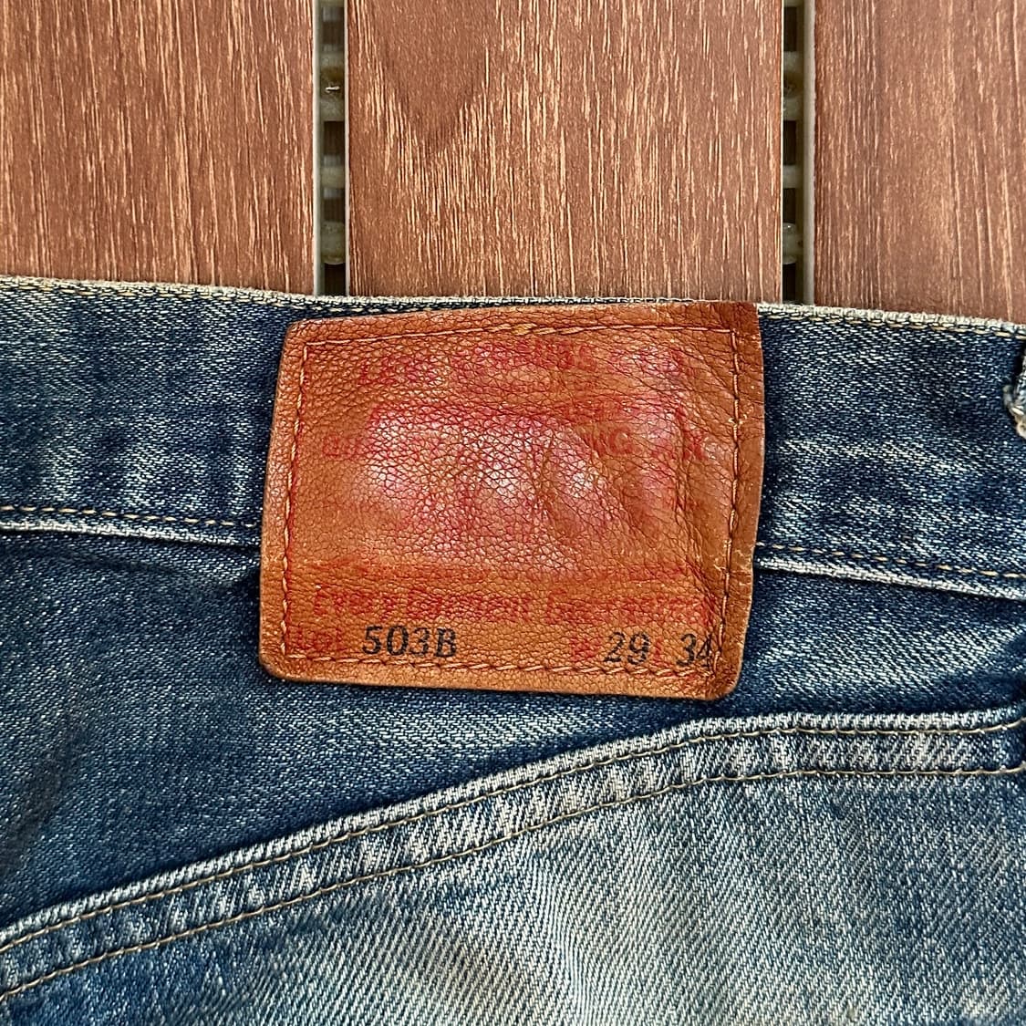 LVC Levi’s 503B denim pants 상품이미지10