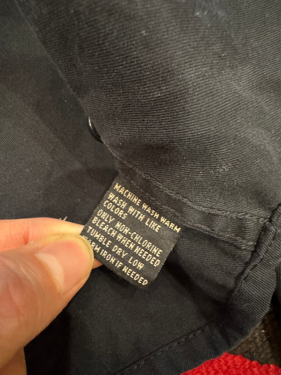 RRL 블랙 밀리터리 셔츠 (L) 상품이미지5