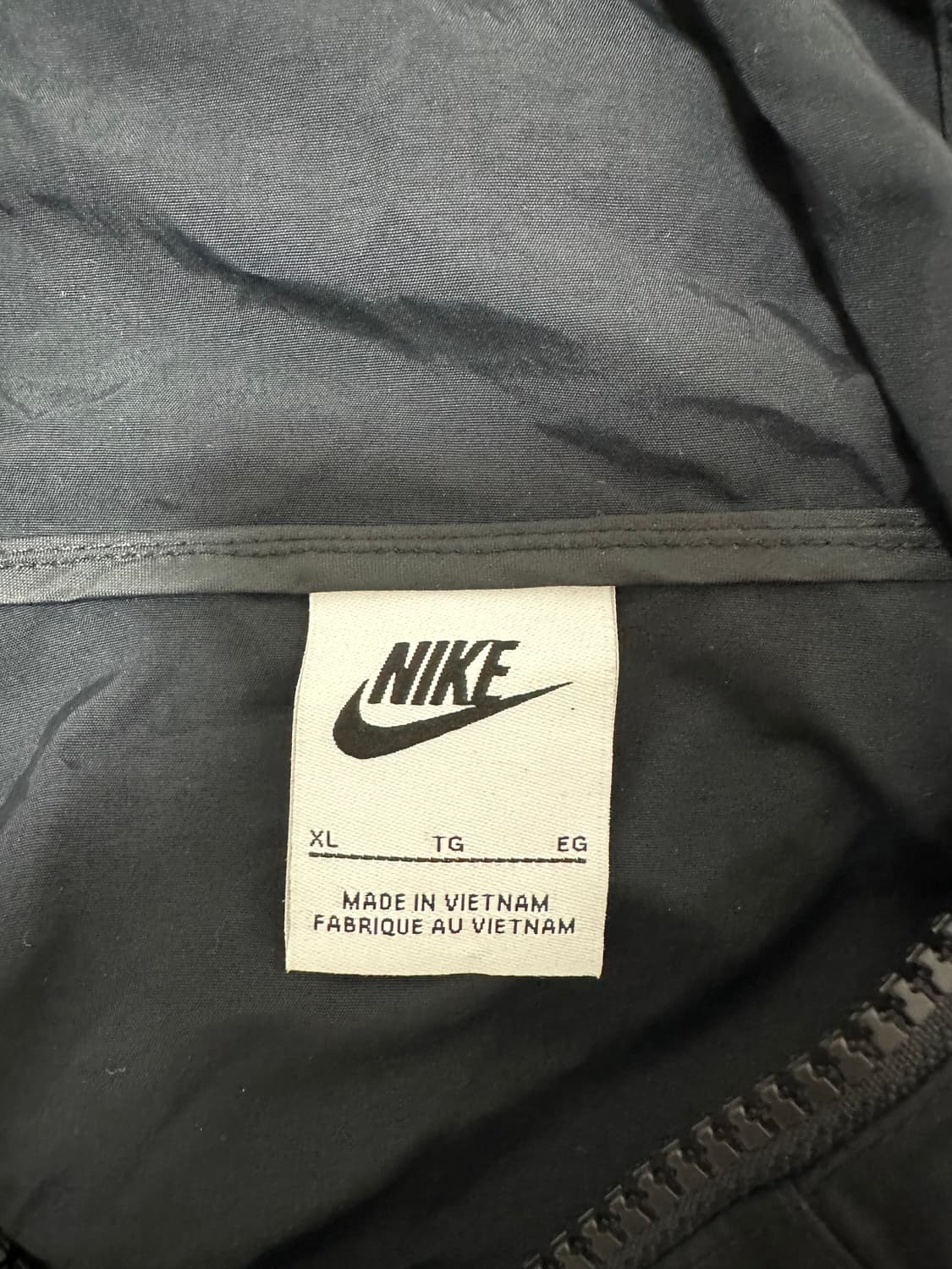 나이키 NSW 우븐 언라인드 아노락 블랙 - 아시아 상품이미지3