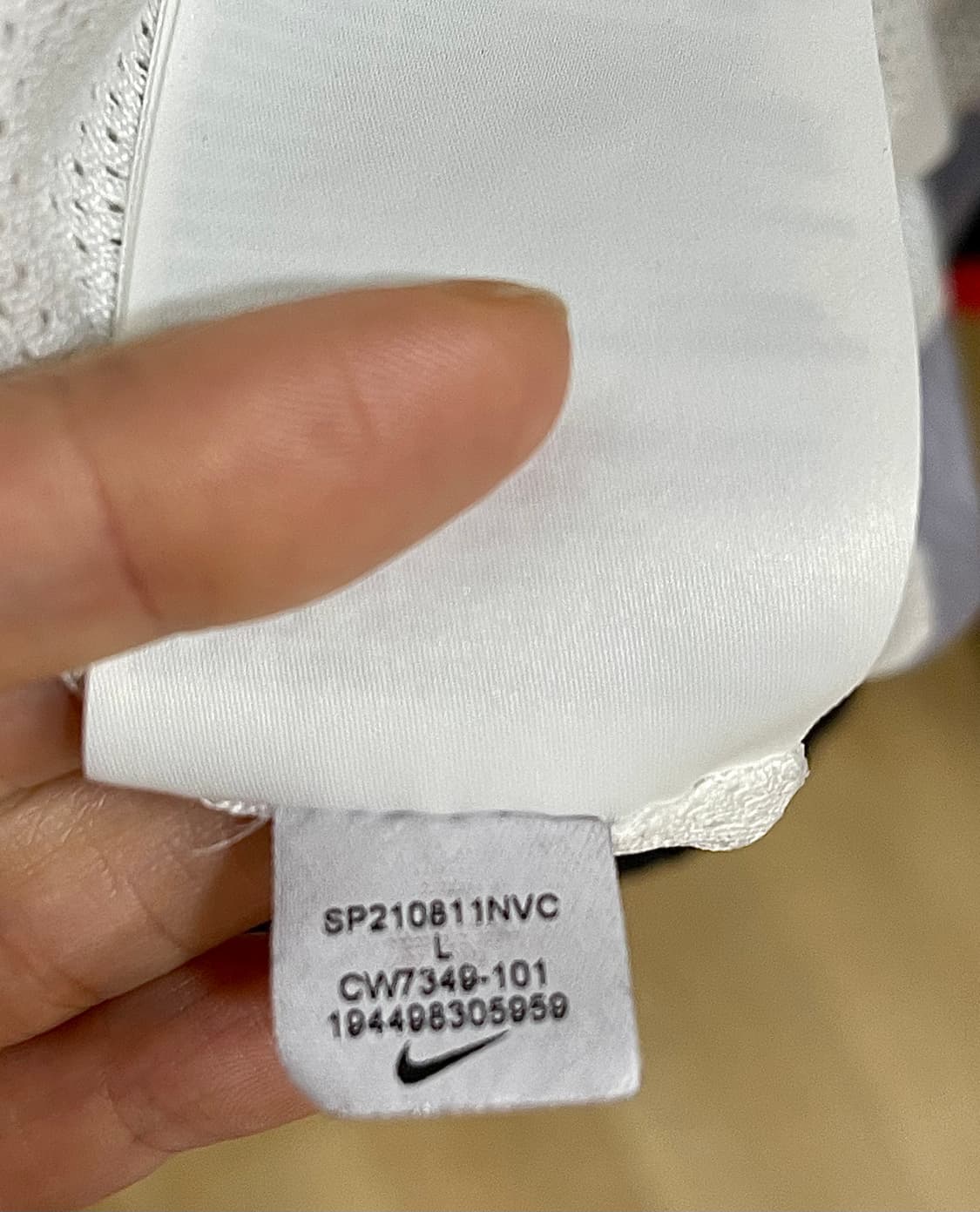 NIKE 나이키 빅 스우시 나일론 윈드러너 재킷/L 상품이미지5