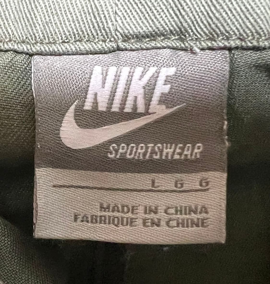 NIKE 나이키 Y2K 빈티지 올리브그린 남자 카고 반바지 쇼츠 L 32 상품이미지4