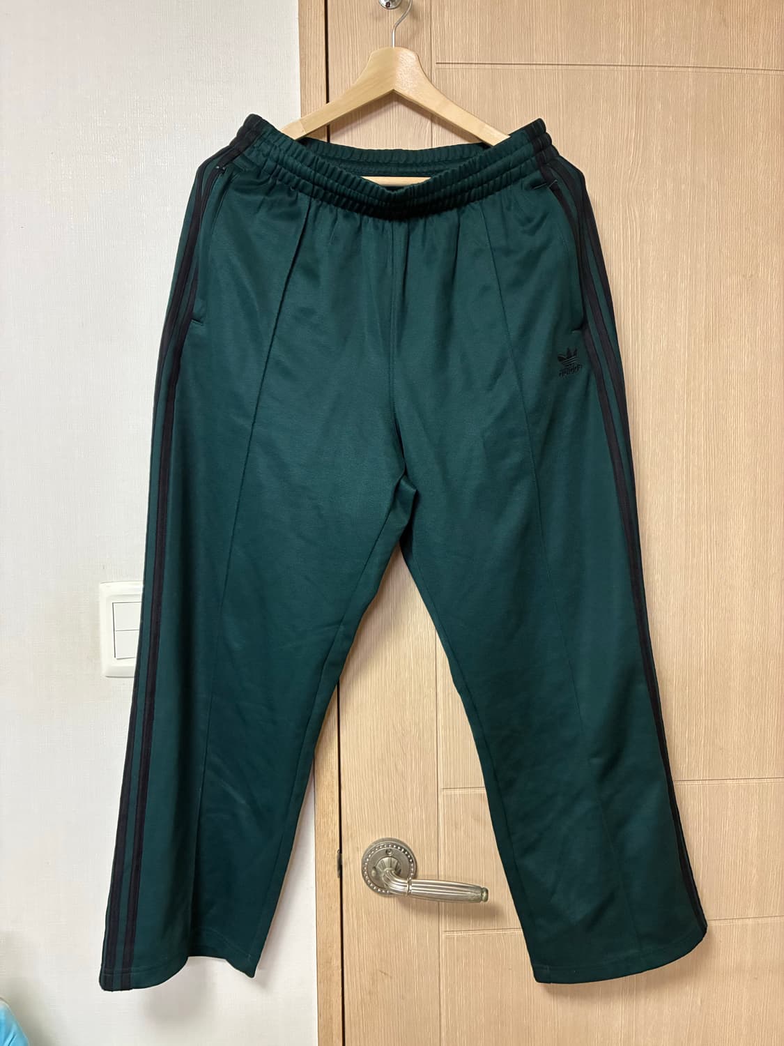 [M]아디다스 파이어버드 배기핏 트랙팬츠 그린 상품이미지2