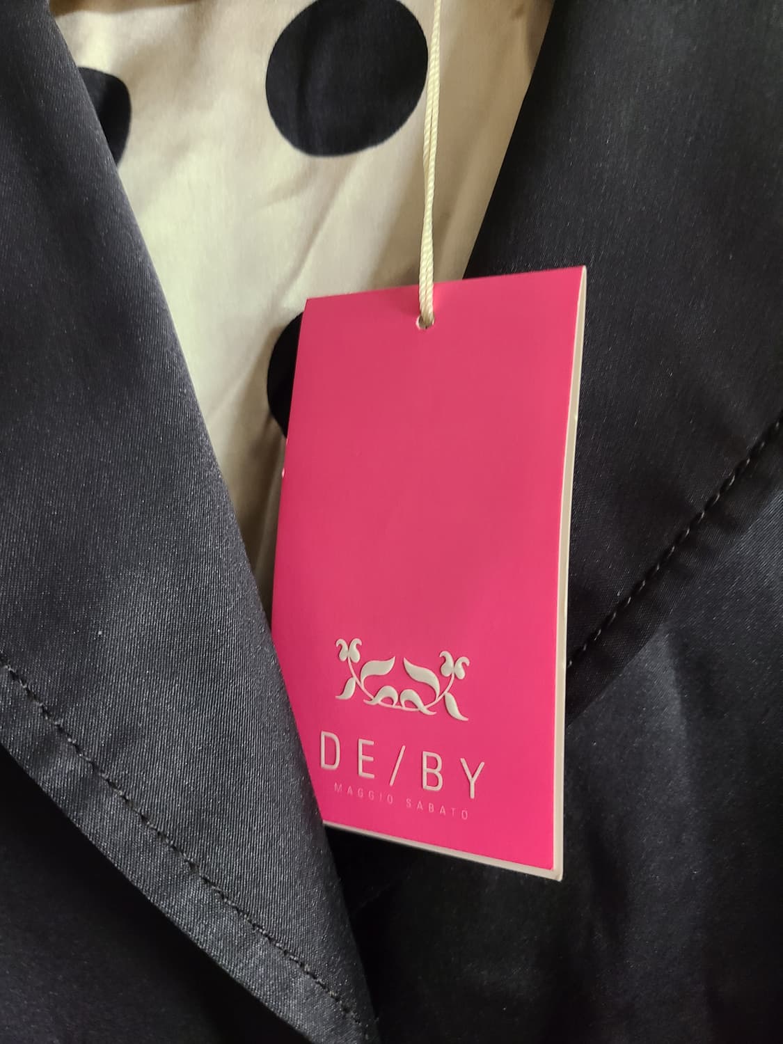 (새옷)DE/BY 블랙 롱 코트(55) 상품이미지4