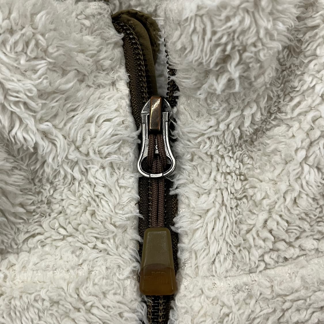 [정품/M] 노스페이스 후리스 후드집업 아이보리 b10 상품이미지7