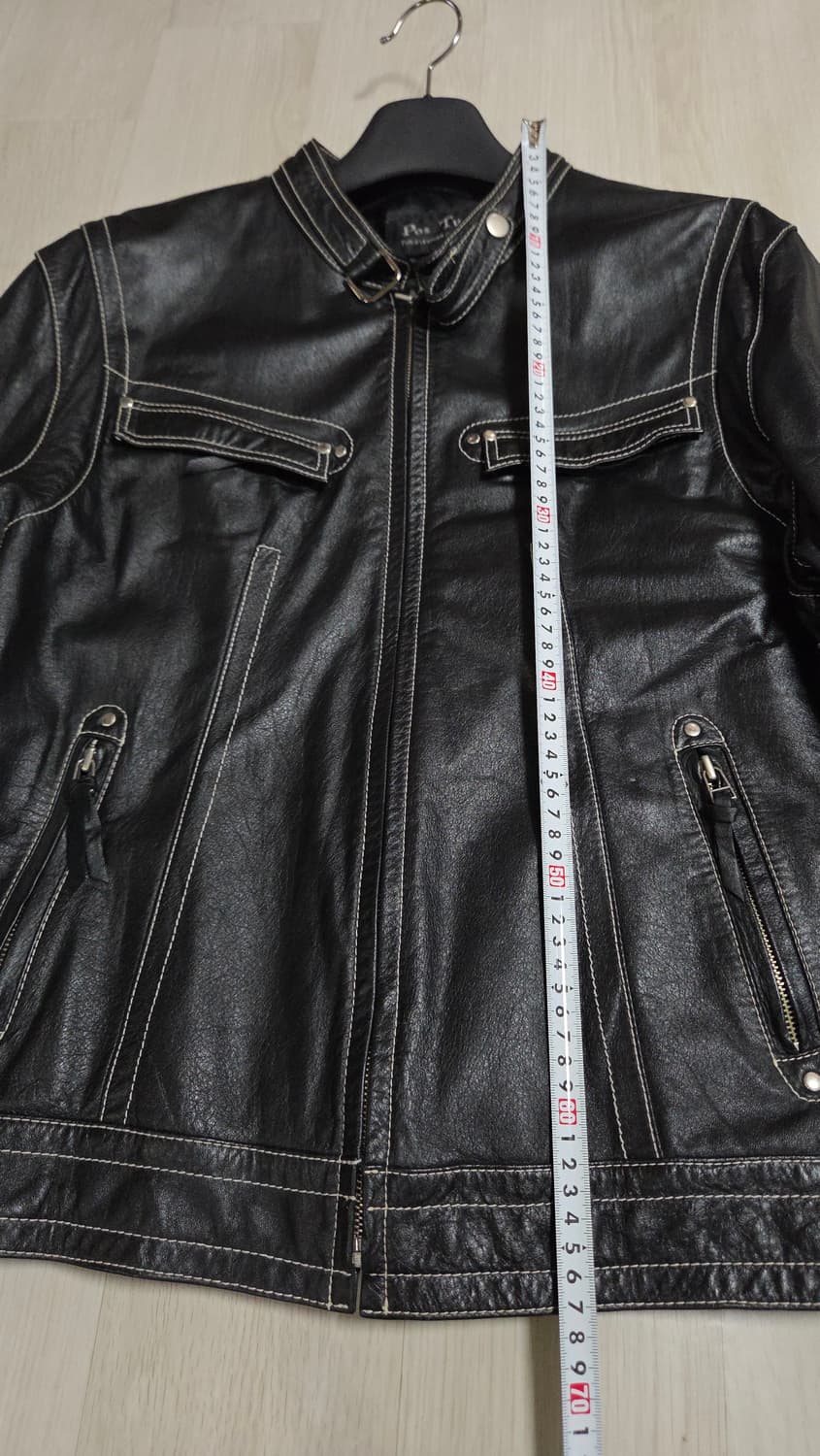 (착샷) pos ture 가죽 자켓 바이커 상품이미지8