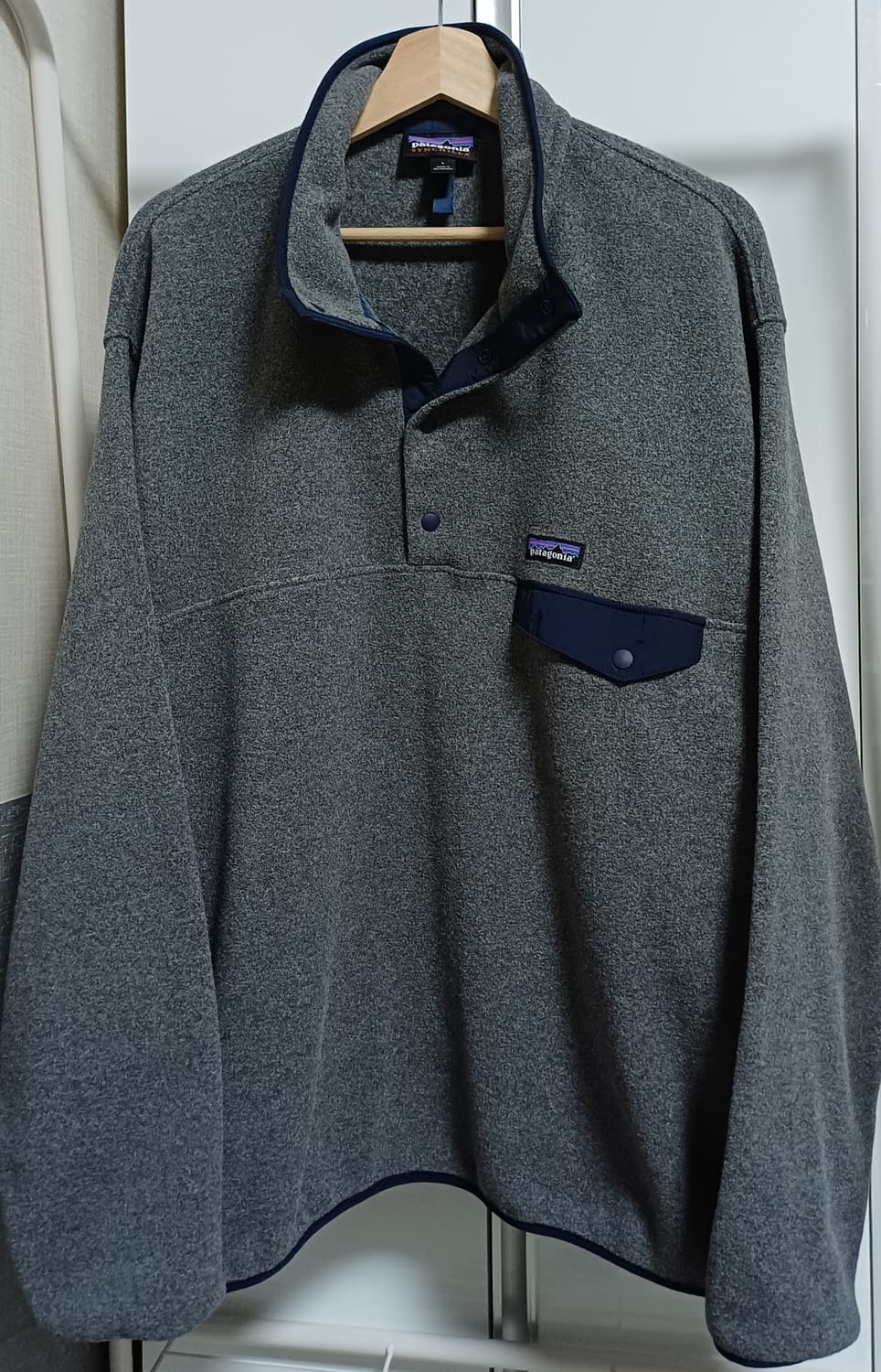 [L] 파타고니아 신칠라 스냅티 니켈 / 네이비 블루 상품이미지2