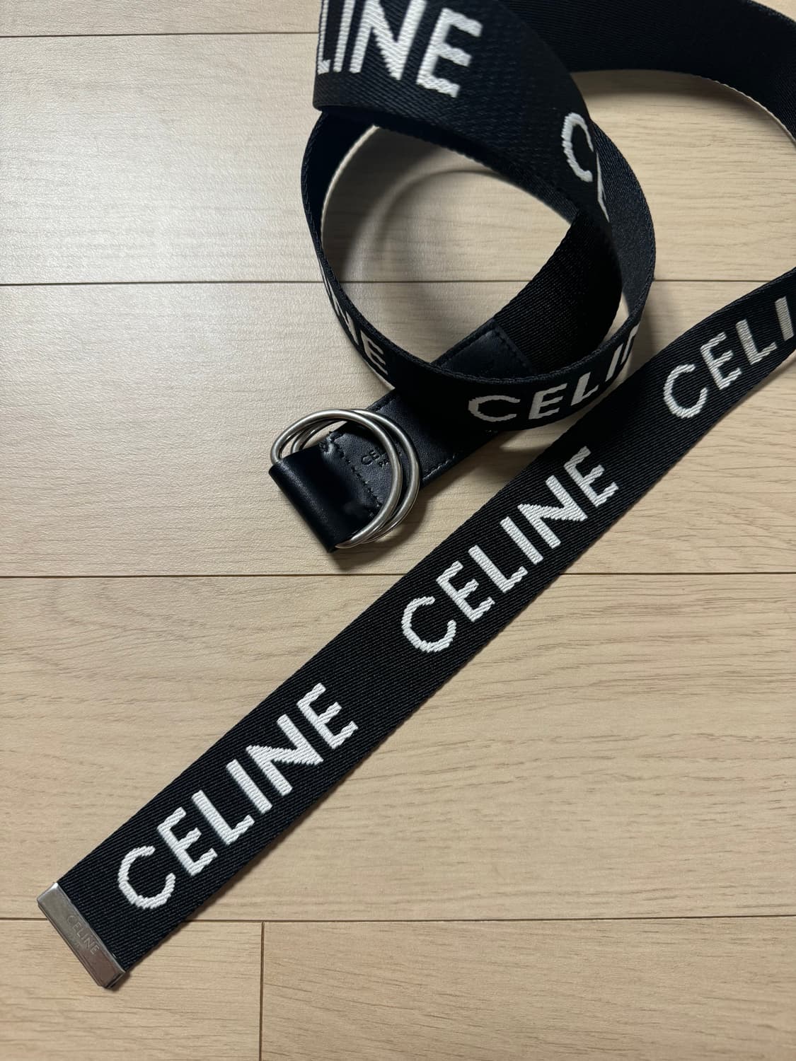 셀린느 자카드 더블링 벨트 상품이미지1