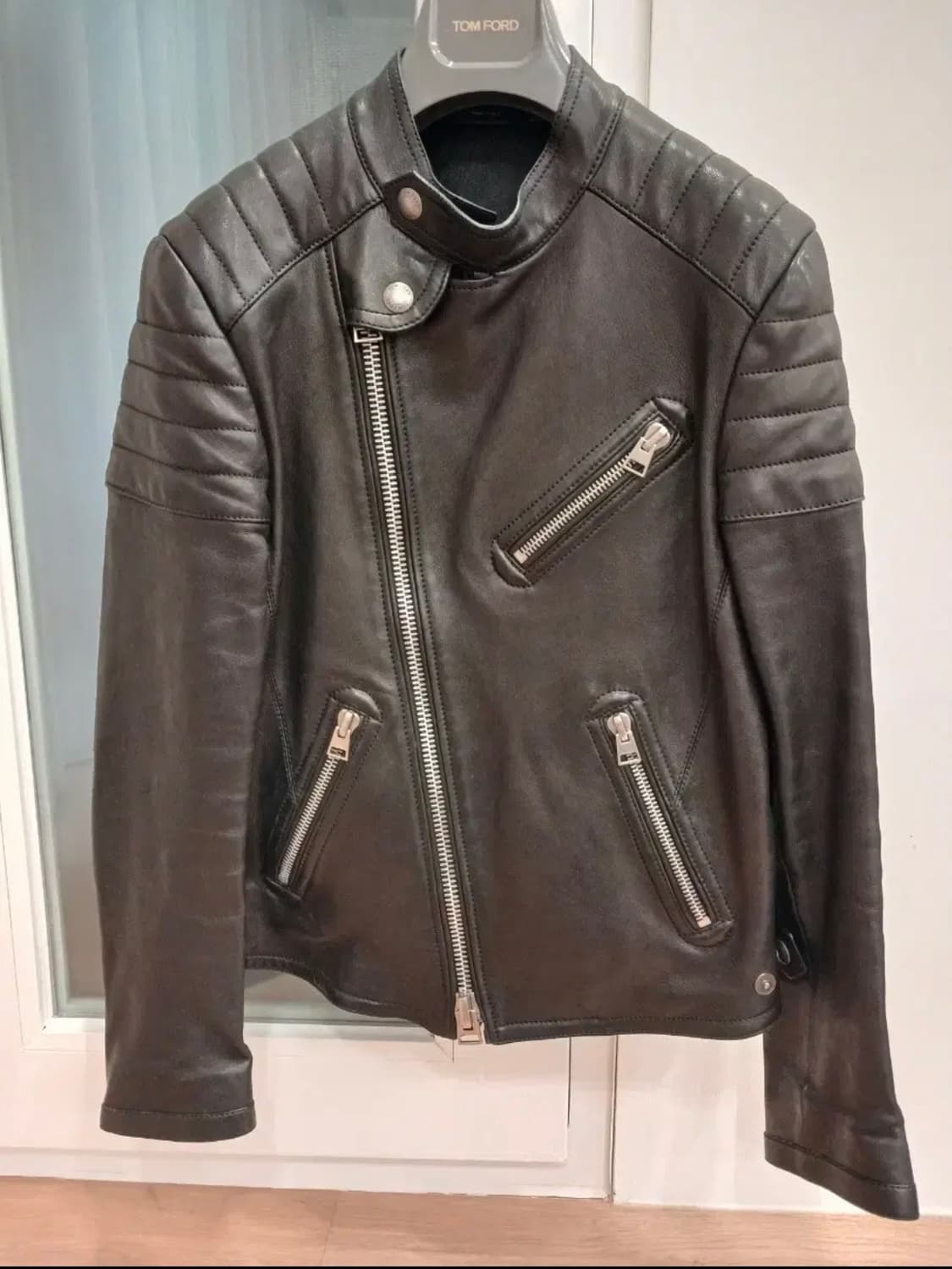 TOM FORD LEATHER BIKERS JACKET 상품이미지1