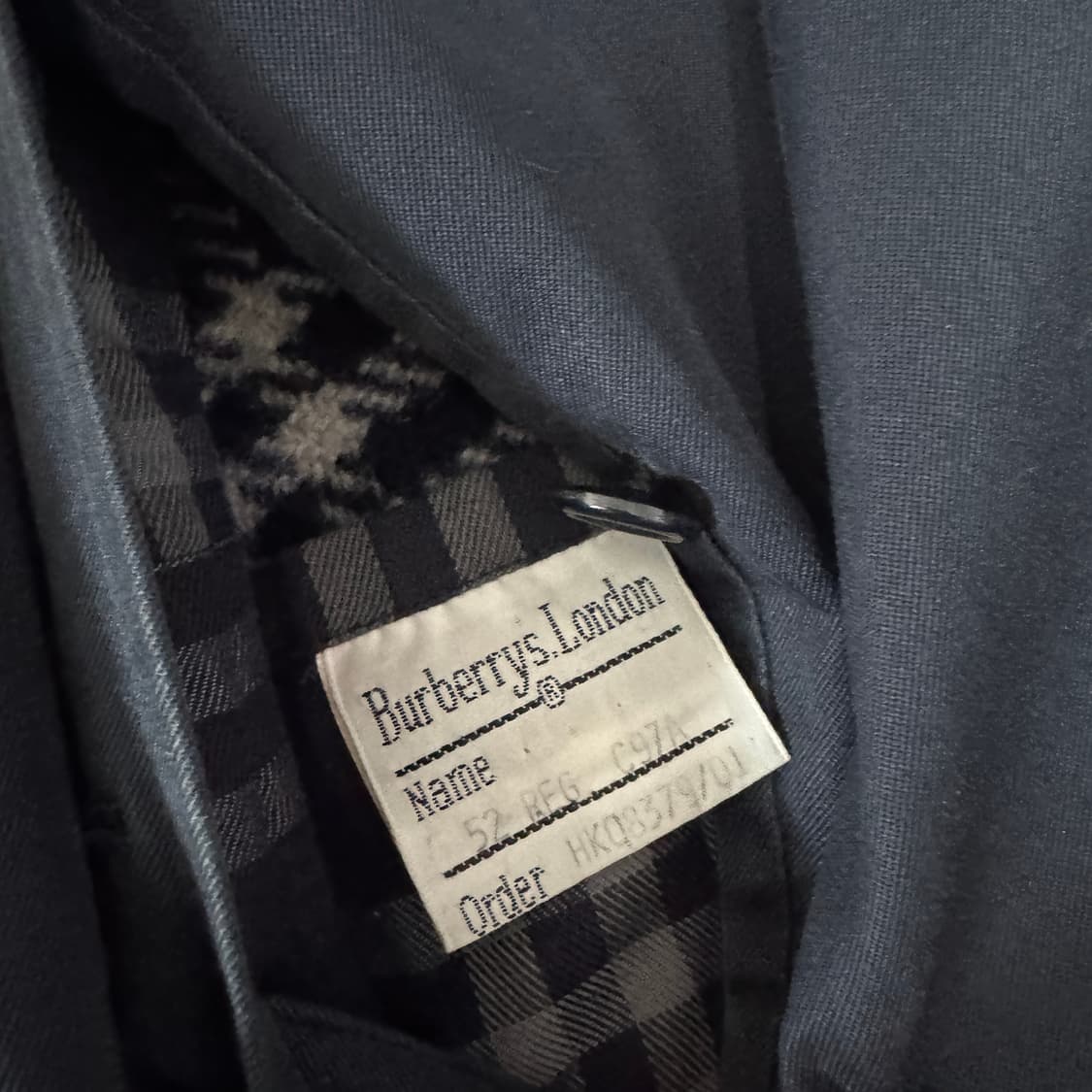 정품 버버리 트렌치코트 외피내피 105 XL 정도 사이즈 상품이미지3