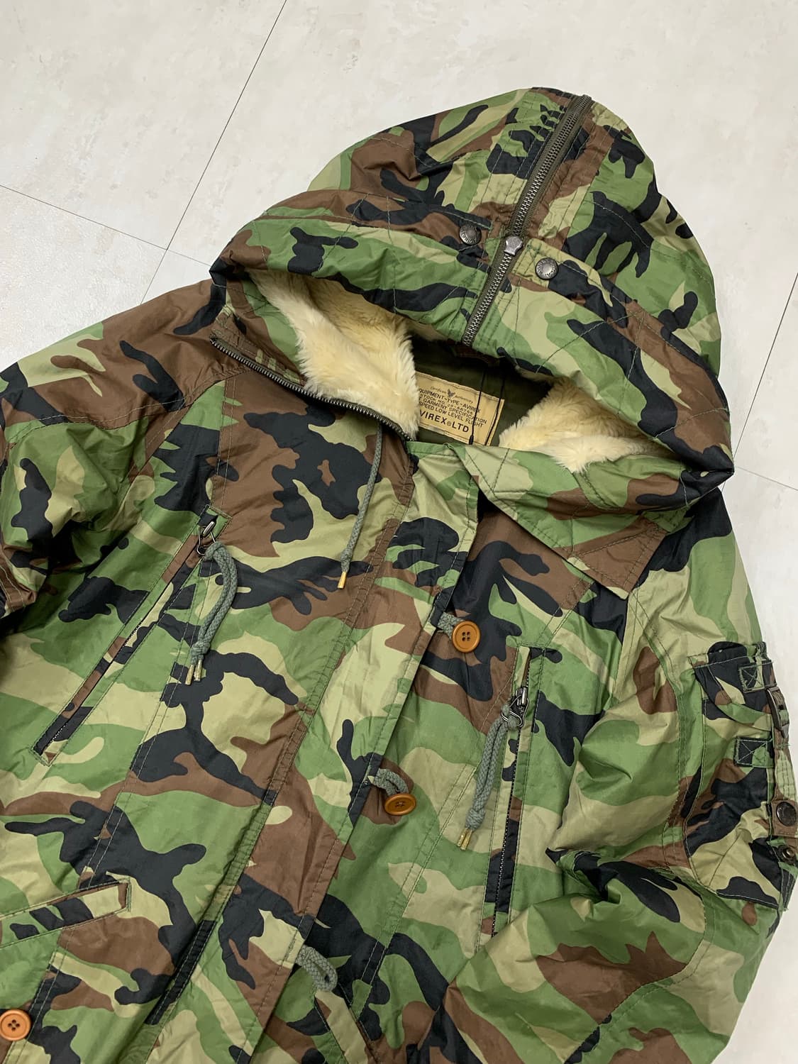 Avirex 카모 봄버 #138 상품이미지2