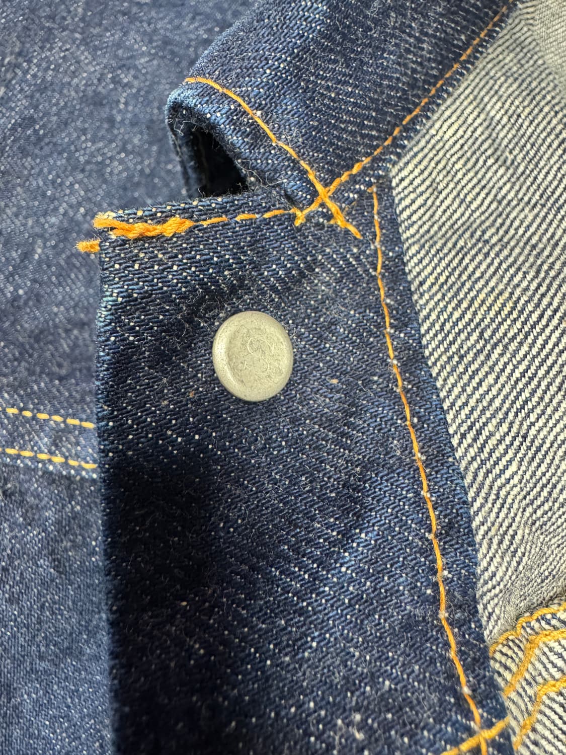 빈티지 90s 슈가케인 SUGAR CANE 대전 1세대 데님 자켓 40 상품이미지6