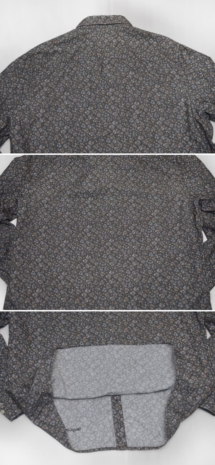 헨리코튼 텍스티나 플라워 올오버 긴팔 셔츠 (100-105) 상품이미지5