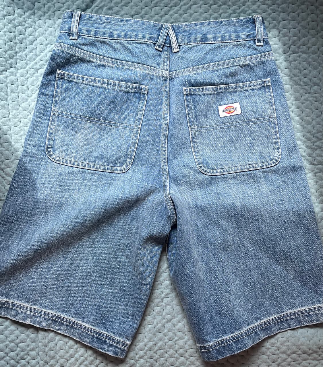 디키즈 워시드 데님 버뮤다 팬츠 Light Blue 상품이미지3