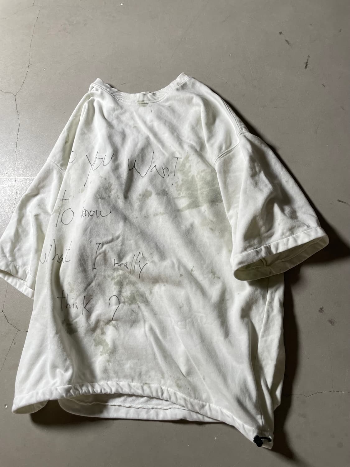 KZ Atelier  Hand Graphic T-shirt 상품이미지2