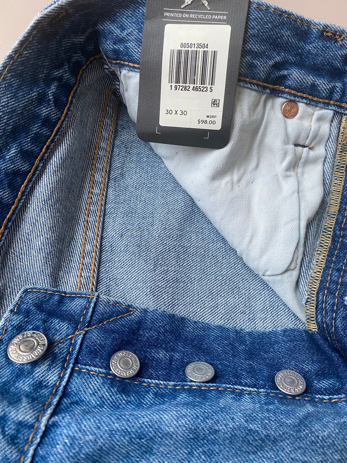 리바이스 501 프리미엄 30/30 상품이미지3