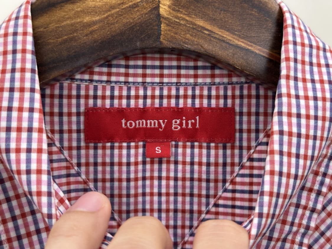 Tommy girl 셔링 컷오프 셔츠 (L) 상품이미지8