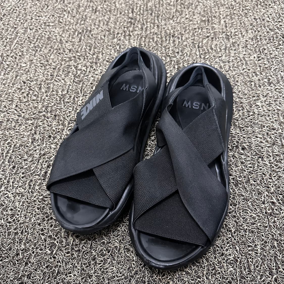 NIKE 나이키 플락티스크 샌들 블랙 250 상품이미지2