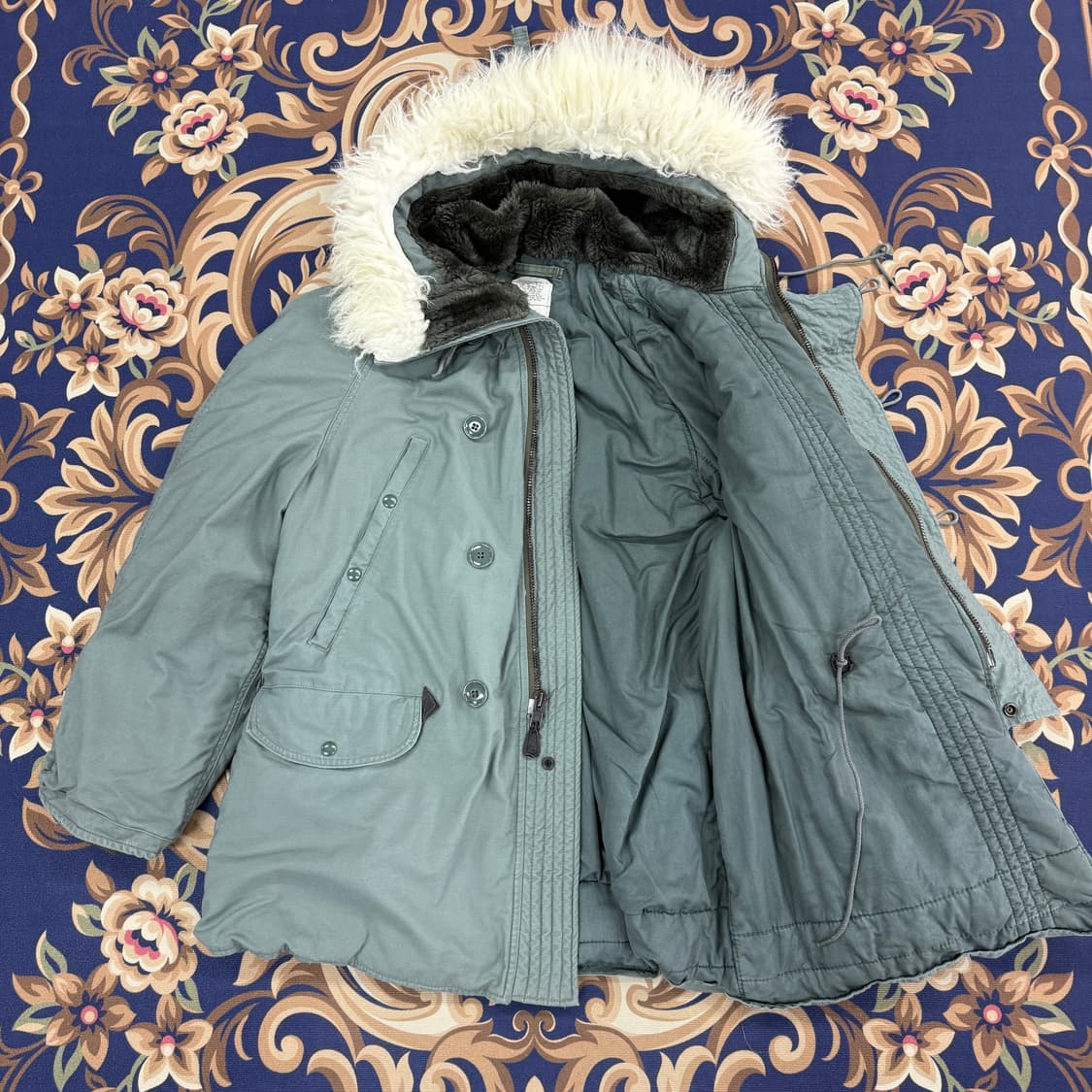 (L)90s 미군 오리지널 N3B 파카 자켓 상품이미지4